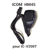 Recherche : Micro ICOM HM-45 pour radiotéléphone IC-V200T